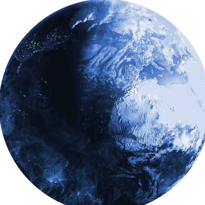 HomeRoots Earth Youthful Washable Round Rug