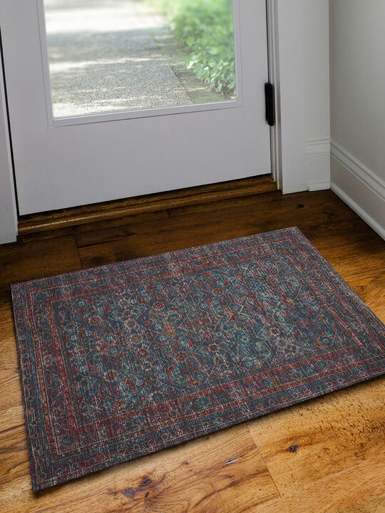 Jericho JC7 Navy 2' x 3' Rug
