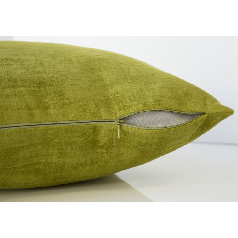 Monarch Specialties I 9244 Pillows, 18 X 18 Square, Insert Included, Decorative Throw, Accent, Sofa, Couch, Bedroom, Polyester, Hypoallergenic, Green, Modern