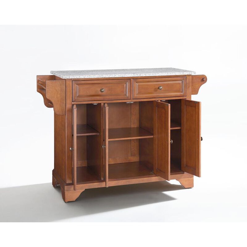 Lafayette Granite Top Full Size Kitchen Island/Cart