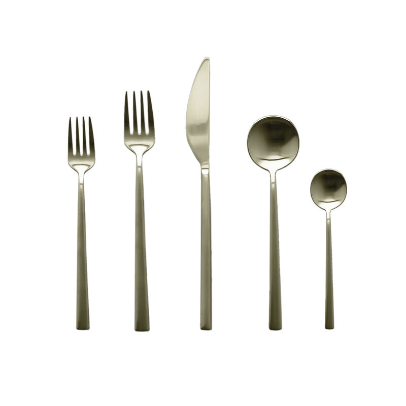 Movida 20-Piece Flatware in Set Ice Champagne