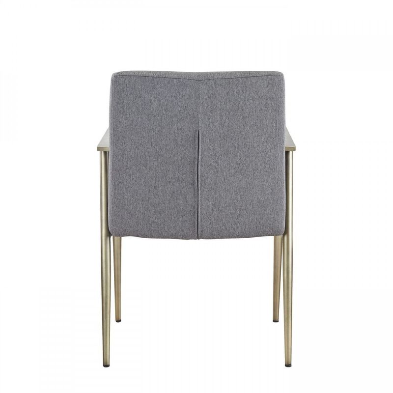 Upholstered Contemporary Dining Chair with Durable Frame