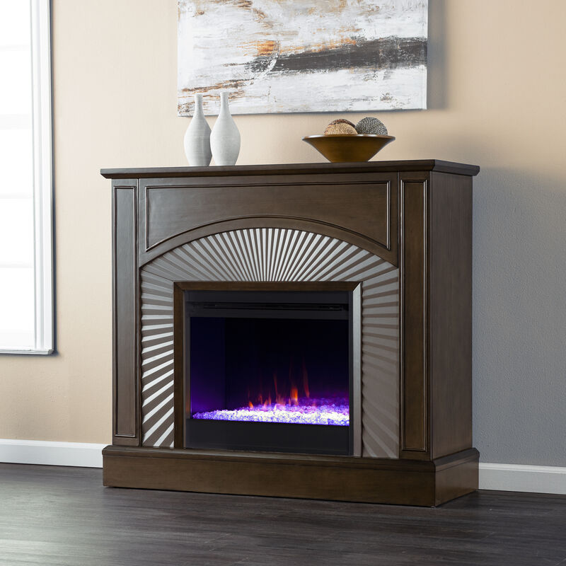 Buxton Color Changing Fireplace