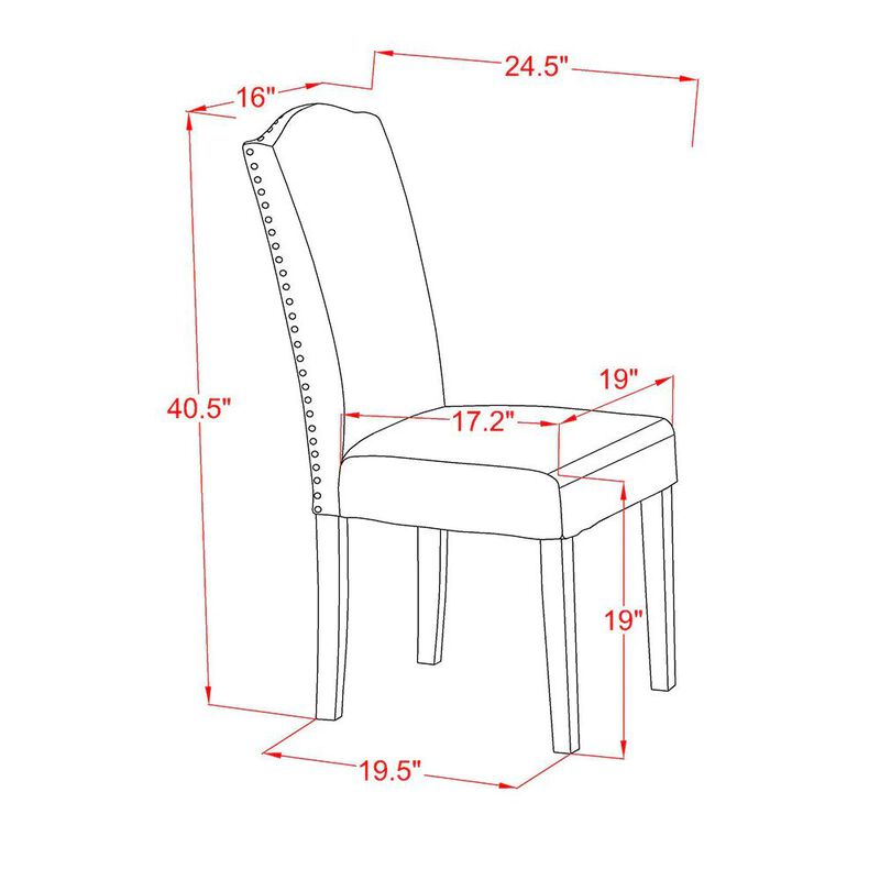 Dining Table- Parson Chairs