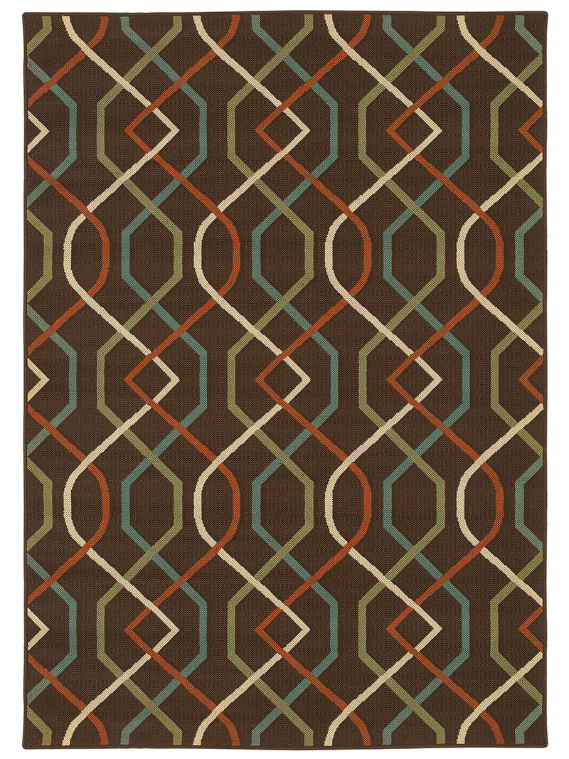 Montego 5'3" x 7'6" Brown Rug