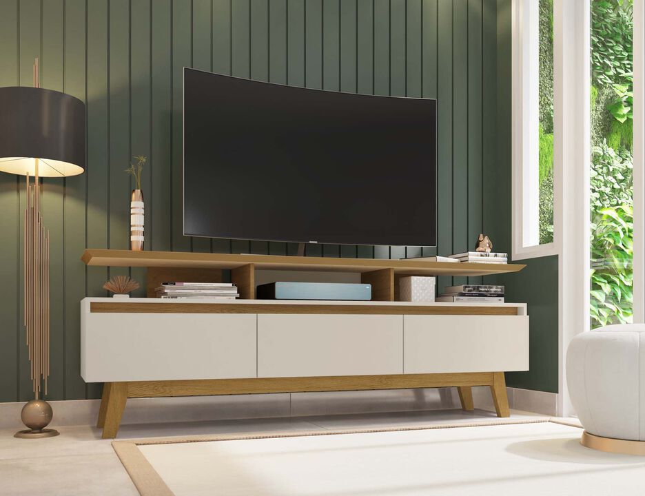 Yonkers Beige Large TV Stand