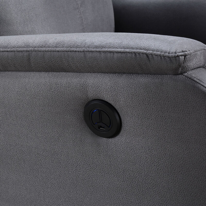 Streamdale Power Recliner Chair With USB Charge Port, Recliner Single Chair image number 8