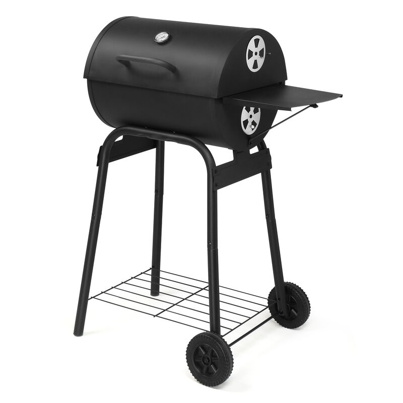 Outdoor Charcoal Grill, Portable BBQ Grill for Backyard Cooking and Outdoor BBQs