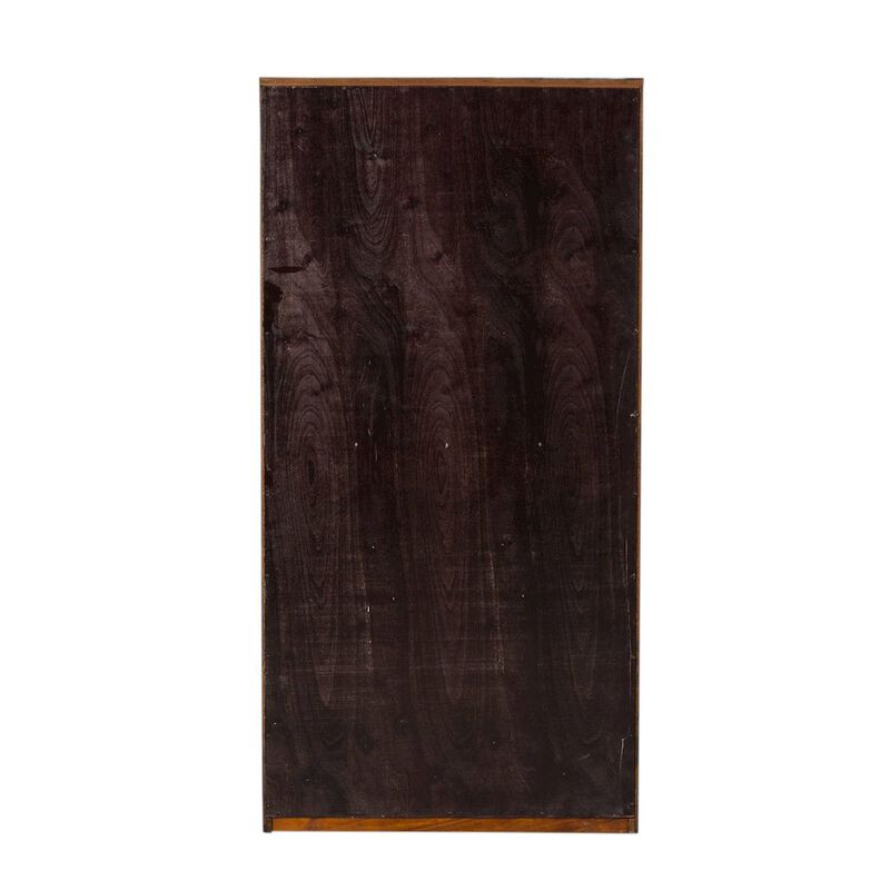 Liberty Furniture Stepped Bookcase Wall Home Office 4 PcSet Adjustable Shelves - Cognac Wood Frame image number 6