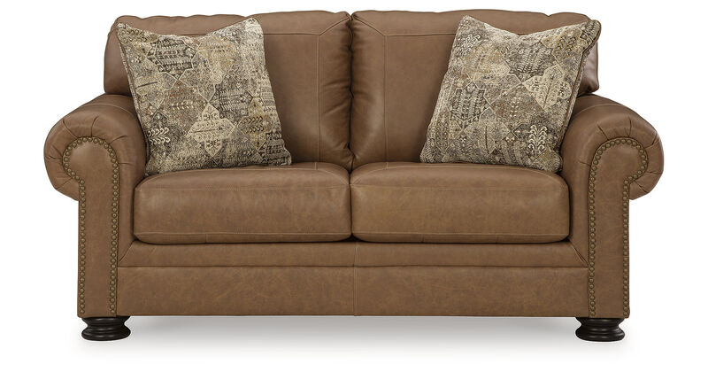 Carianna Leather Loveseat image number 3