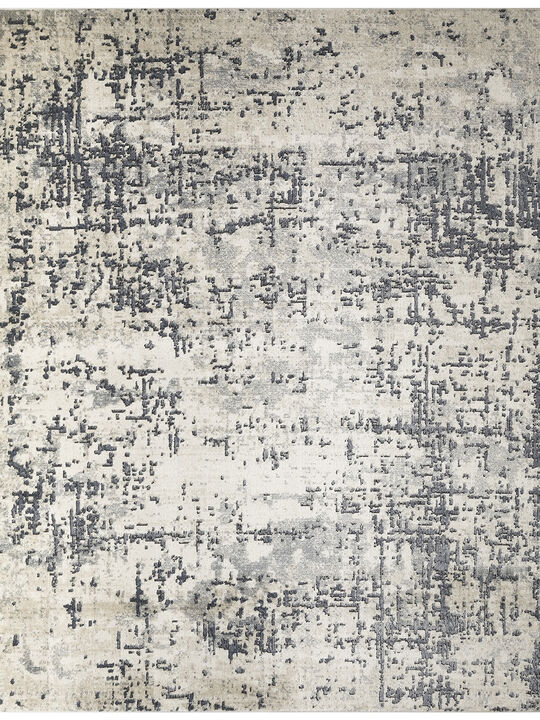 Quarry QUA17 Ivory/Gray 7'10" x 9'10" Rug