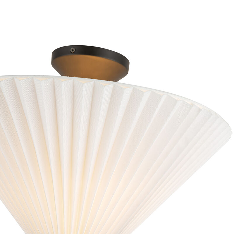 Bridgette 16 in Socket Semi Flush Mount image number 4