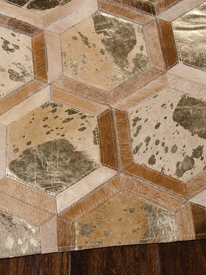 City Chic MA100 Amber/Gold 8' x 10' Rug