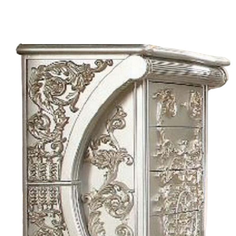 Dove Tall Dresser Chest image number 2