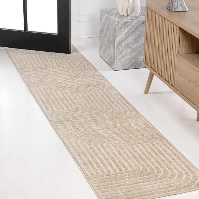 Odense Minimalist Angle Geometric Area Rug