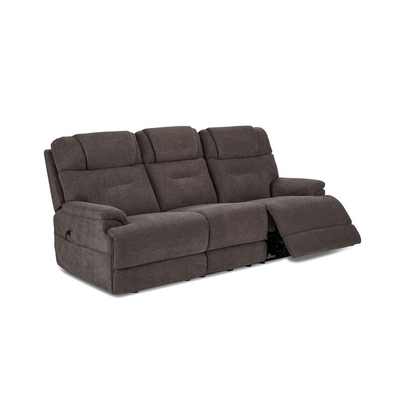 Zofa Umber Power Sleep Sofa