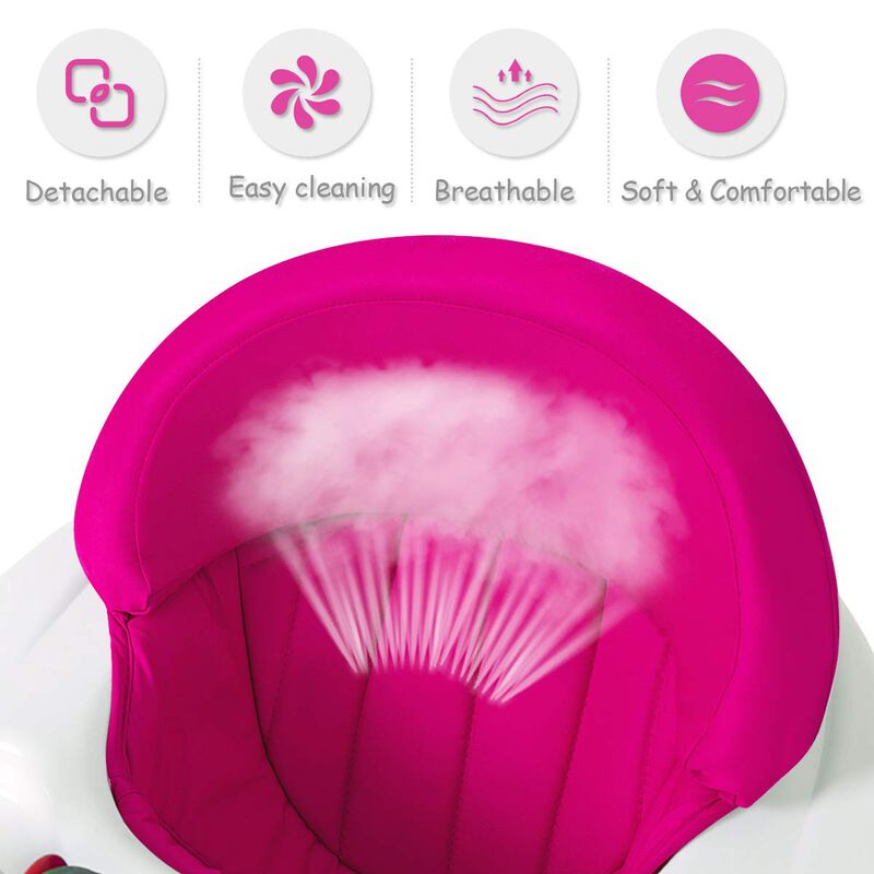 Removable Folding Portable Baby Walker for Easy Storage and Baby Mobility Training