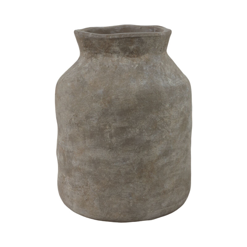 16x12" Milk Vase, Gray image number 3