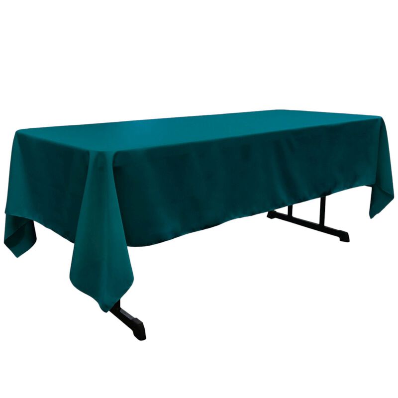 Durable Polyester Poplin Tablecloth Rectangular Shape for Kitchen and Dining Use image number 0