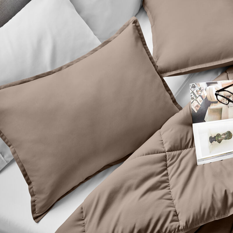 2 Pack Pillow Sham Covers (Pillows Not Included) image number 1