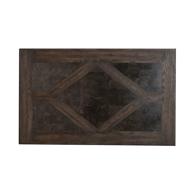 Liberty Furniture Living Room Rectangular Cocktail Table Traditional - Saddle Brown Oak Wood image number 5