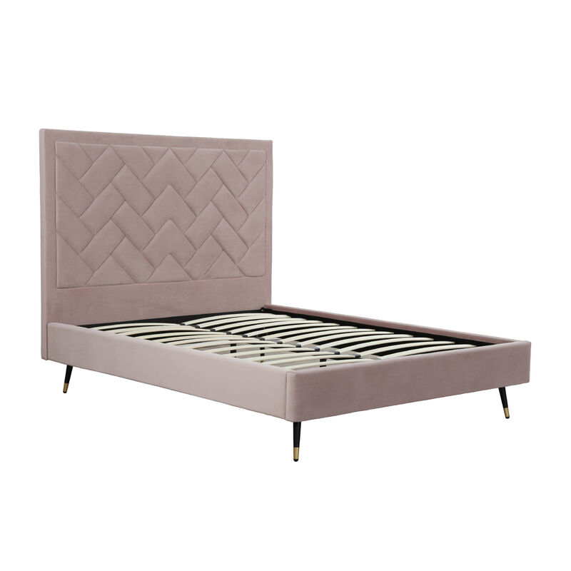 Crosby Blush Queen Bed