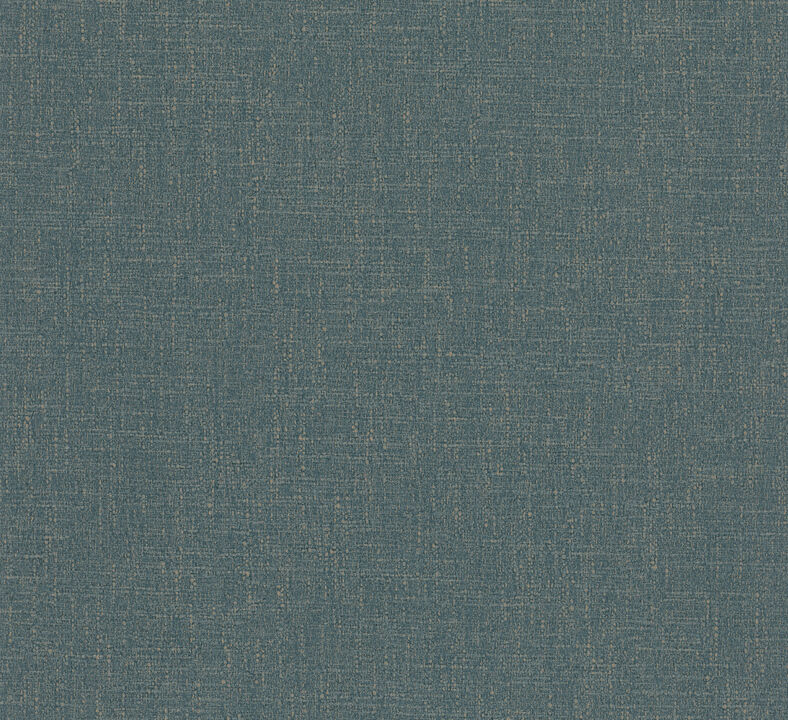 Highland Tweed Dark Blue Faux Fabric Wallpaper