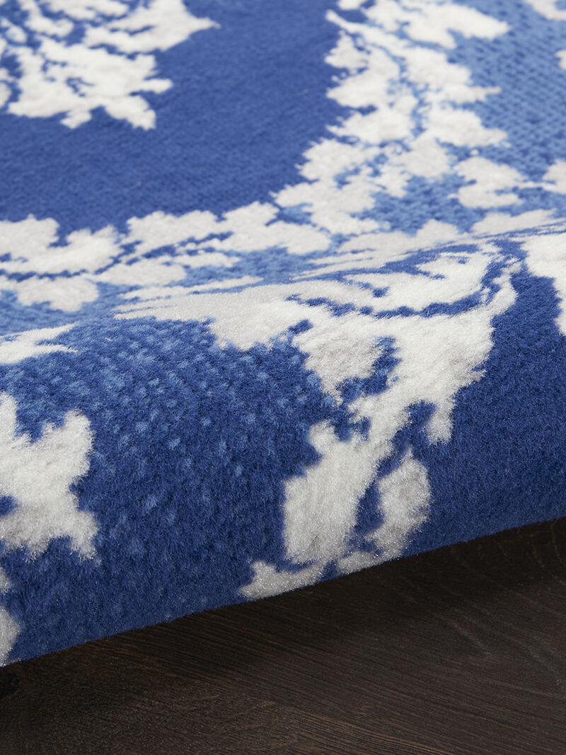 Whimsicle WHS01 Blue 4' x 6' Rug