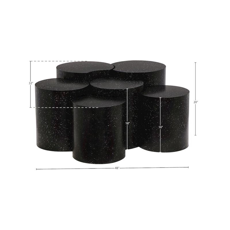 Meridian Furniture Dimple Black Coffee Table