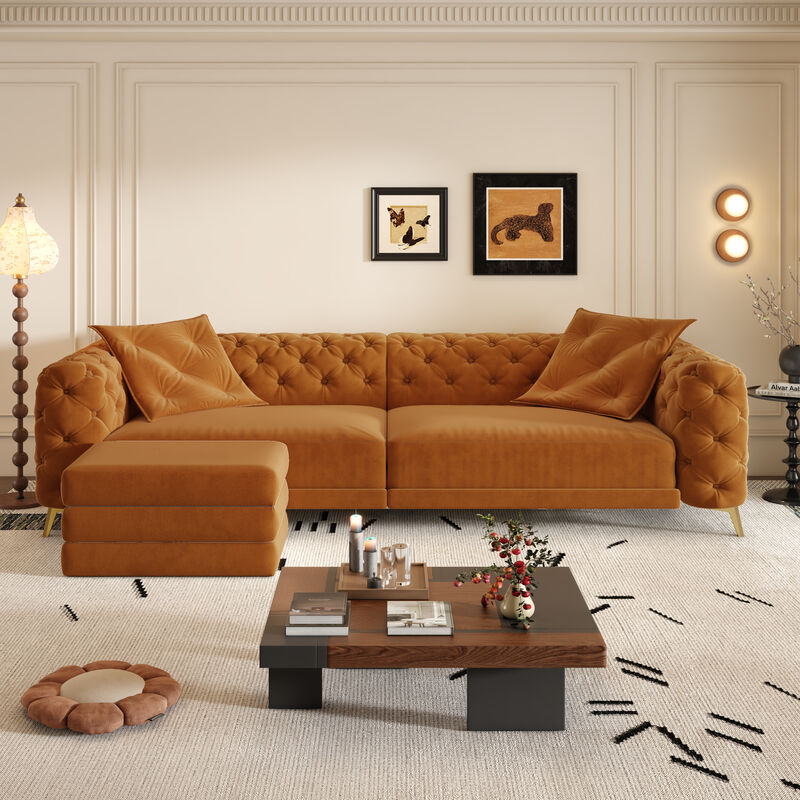 Zikbax 97.7" Convertible Sleeper Sofa image number 2