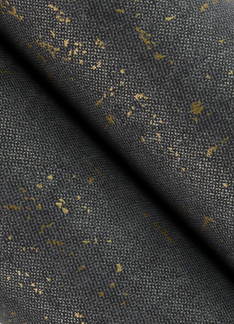 Elatha Charcoal Gilded Texture Wallpaper (Double Roll) image number 4