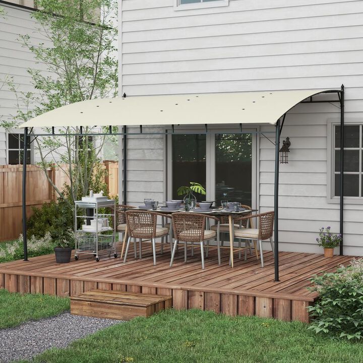 Hivvago 10x13 Outdoor Pergola Shade Structure for Garden