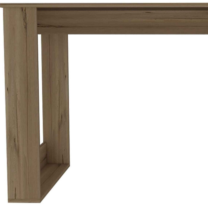 Computer Desk with Spacious Work Surface for Home Office or Study