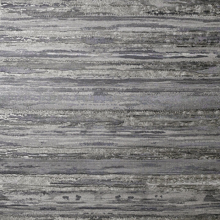 Philomena Pewter Striated Wallpaper (Set of 2)
