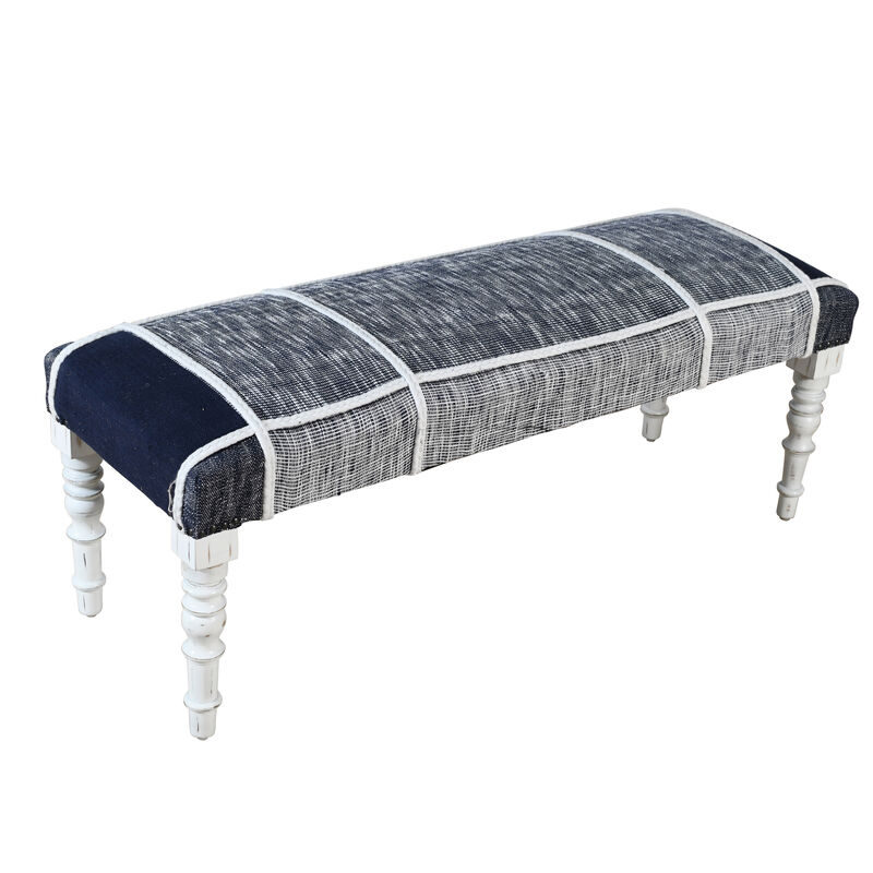 Easton Farmhouse Accent Bench image number 0