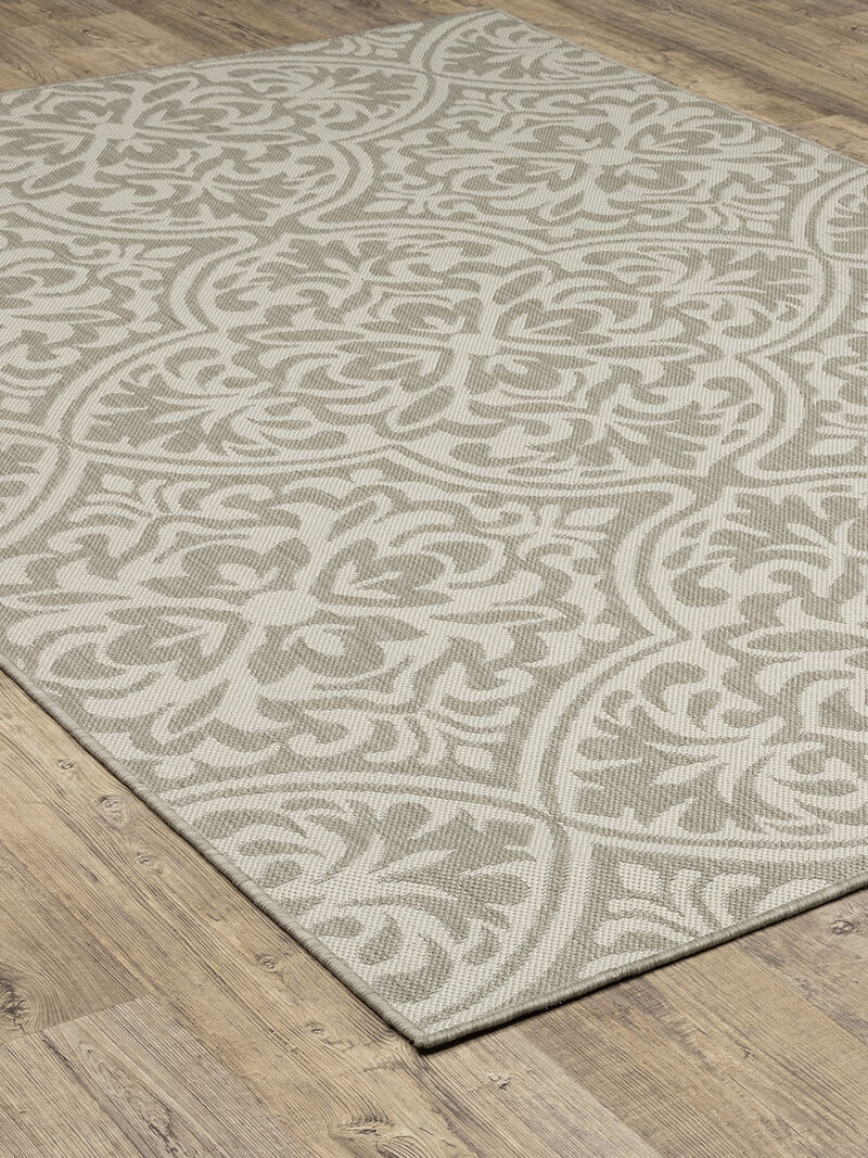 Portofino 3'3" x 5' Grey Rug image number 1