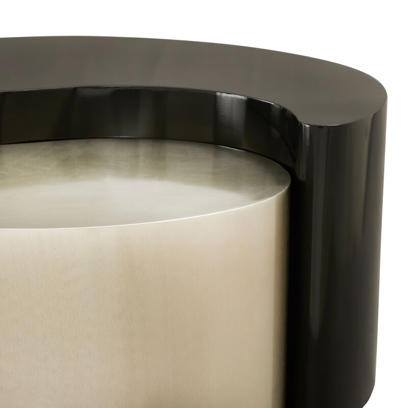 Zenavique Black & Gold Yin-Yang Coffee Table image number 7