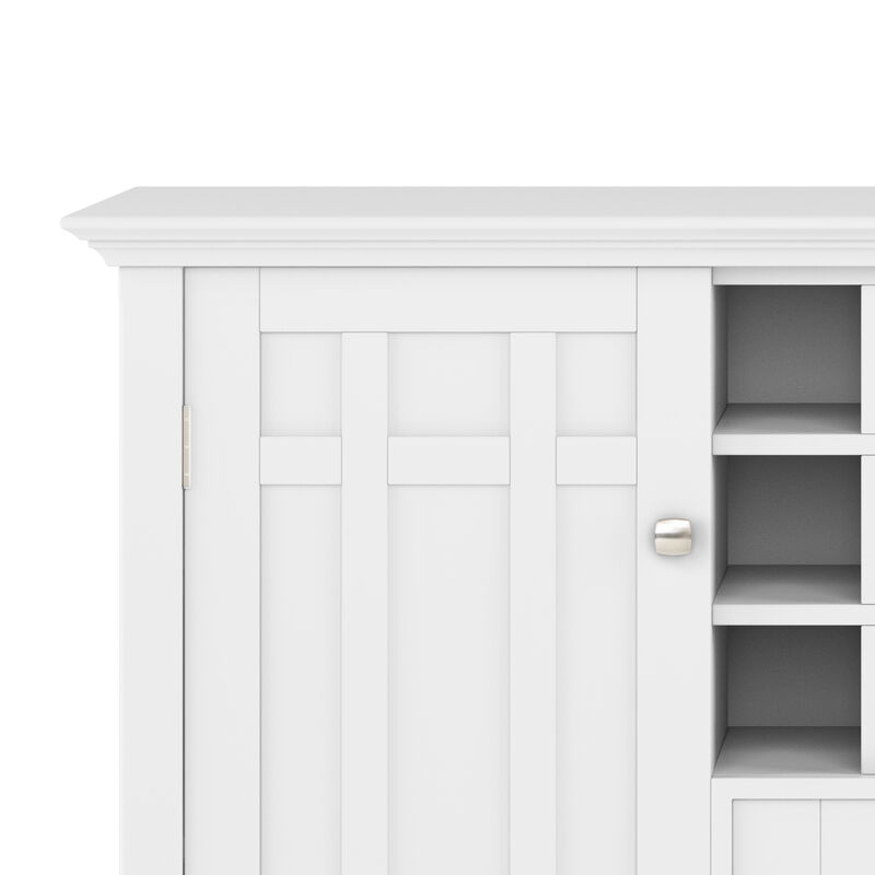 Simpli Home Bedford Sideboard Buffet and Wine Rack image number 5