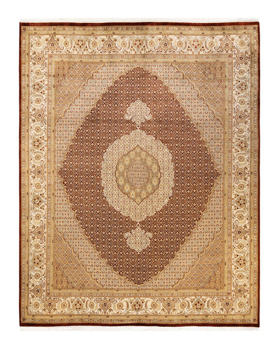 Mogul, One-of-a-Kind Hand-Knotted Area Rug  - Brown, 8' 3" x 10' 5"