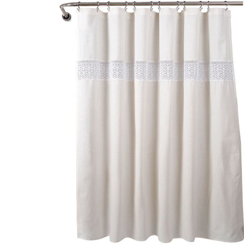 Dana Lace Shower Curtain