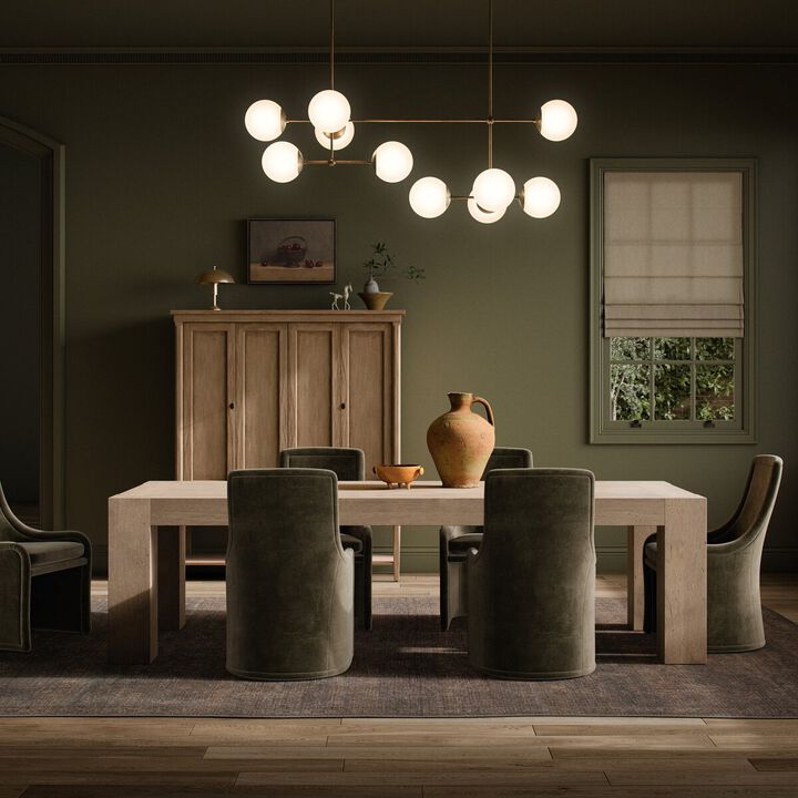 Abaso Dining Table in White Oak