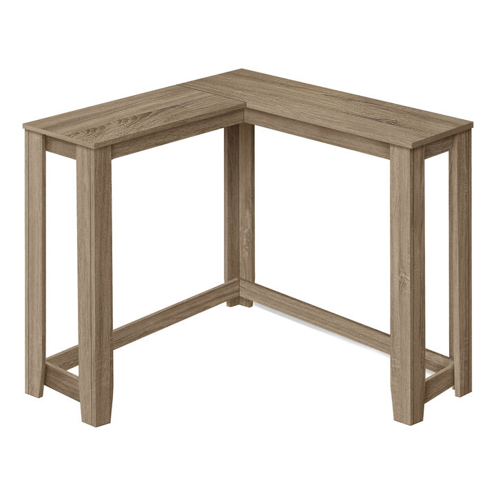 Monarch Specialties I 3659 Accent Table, Console, Entryway, Narrow, Corner, Living Room, Bedroom, Laminate, Brown, Contemporary, Modern