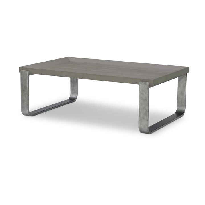 Legacy Classic Terra Luna Rectangle Cocktail W. Metal Base