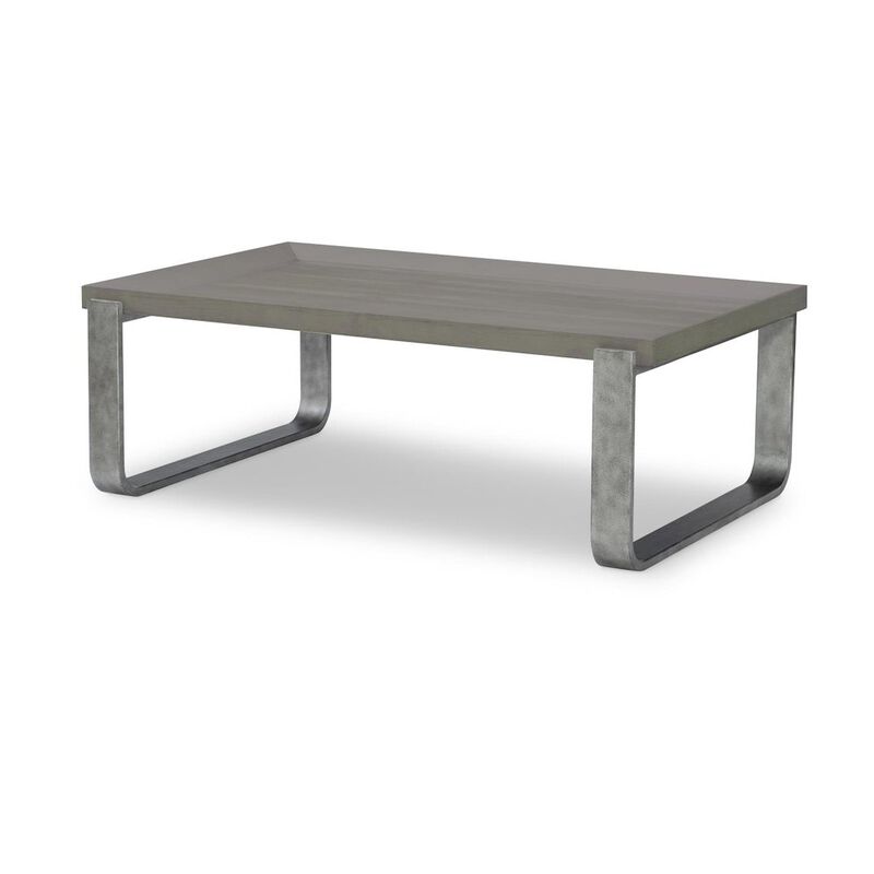 Legacy Classic Terra Luna Rectangle Cocktail W. Metal Base