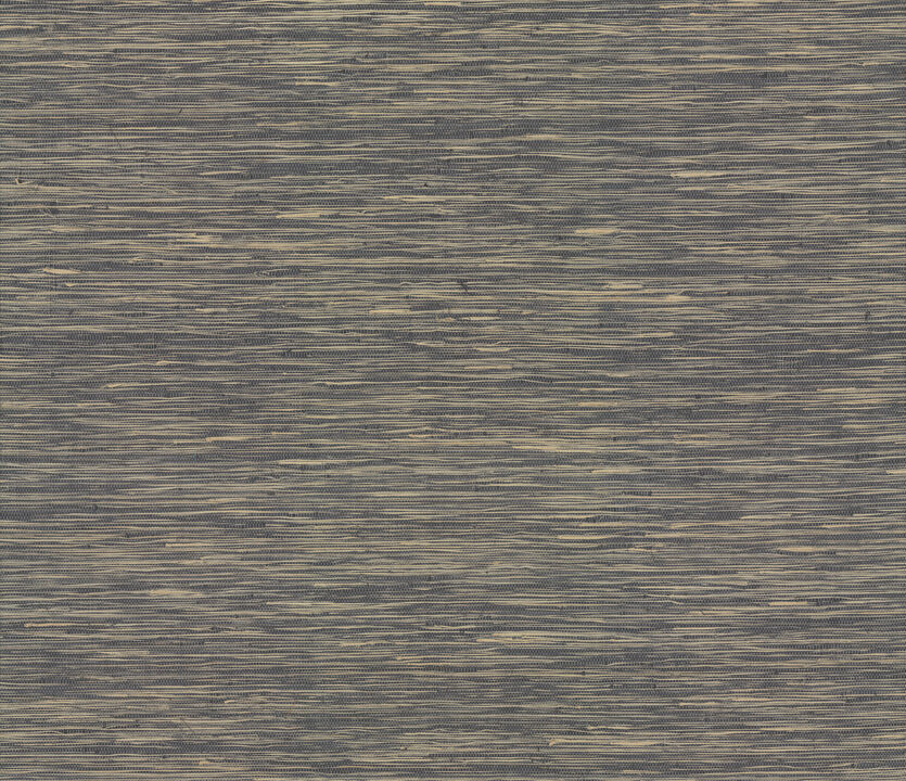 Threaded Jute Navy Wallpaper