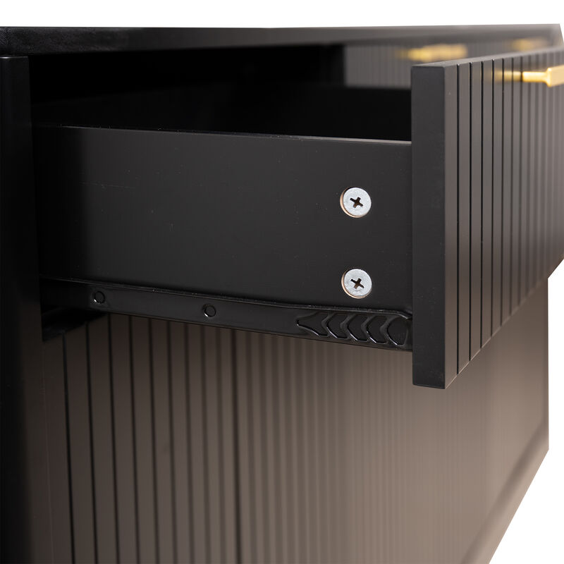 Dakwu 67" Fluted Sideboard image number 6