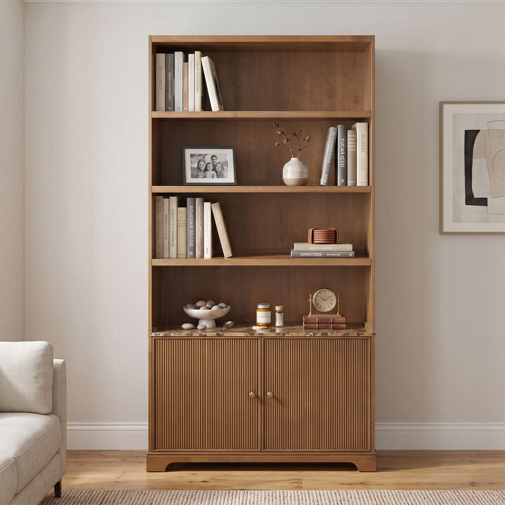 Dilut Tall Bookcase Storage Cabinet