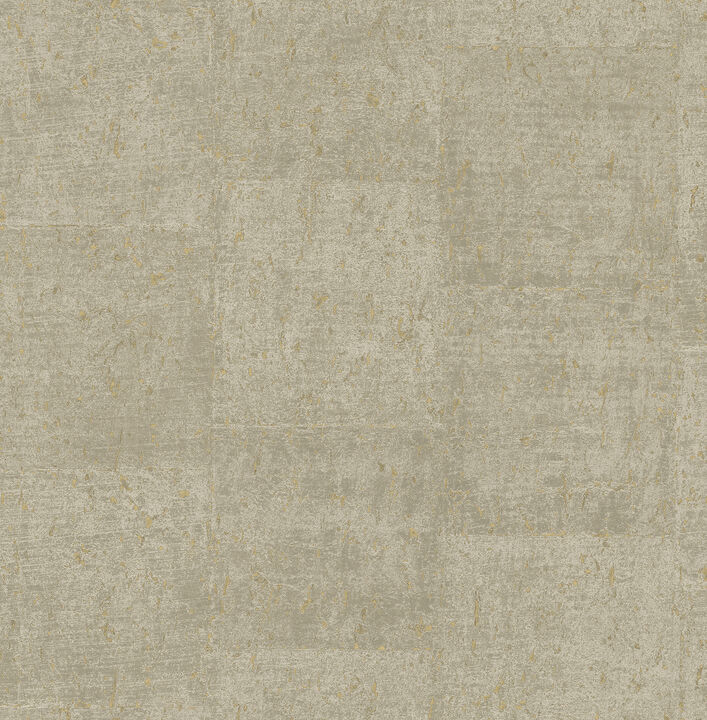 Millau Khaki Faux Concrete Wallpaper