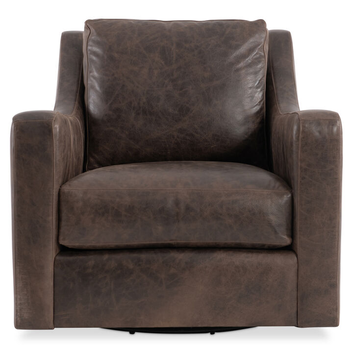 Ventura Leather Swivel Chair