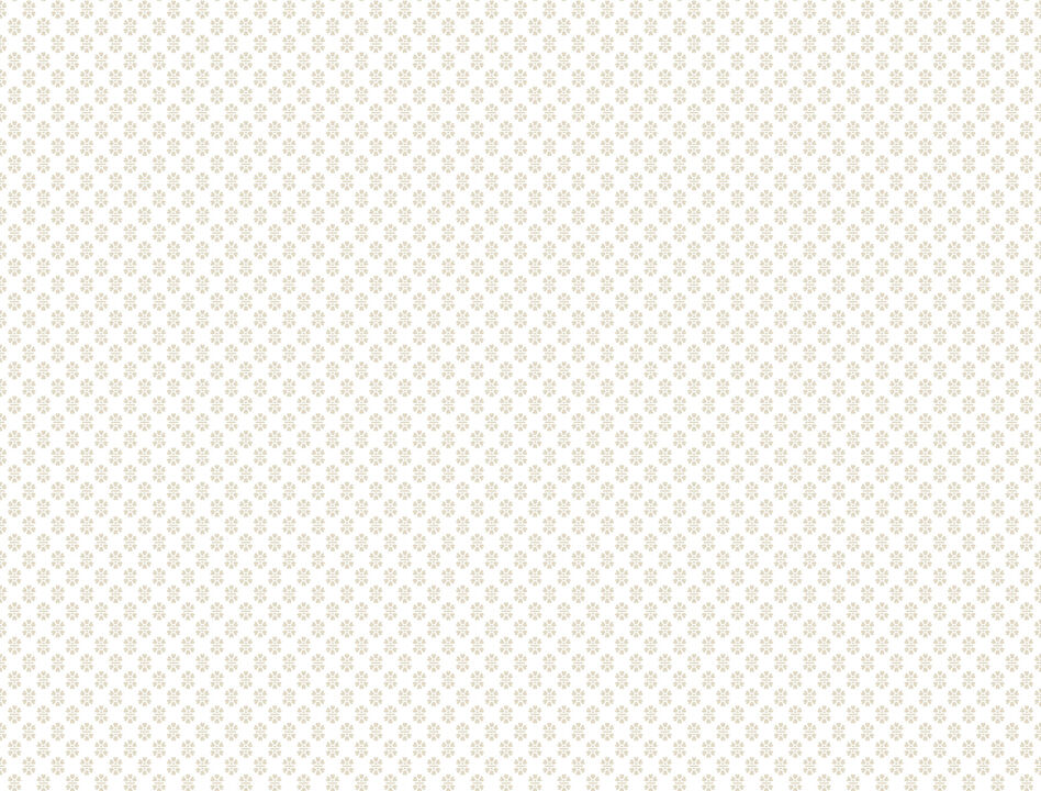Brioni Beige Floral Stamp Wallpaper